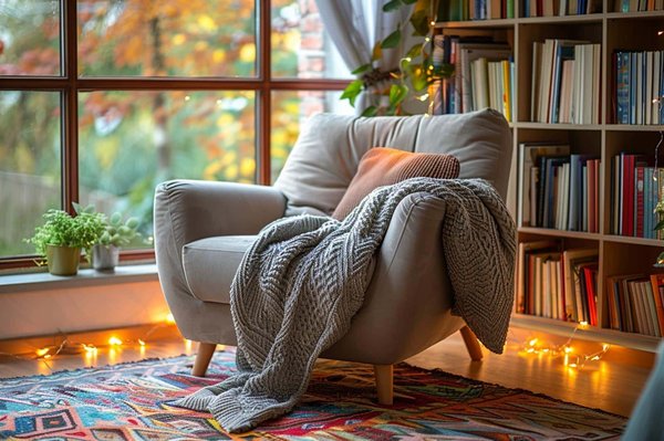 Come arredare un angolo lettura confortevole in una camera per adolescenti?